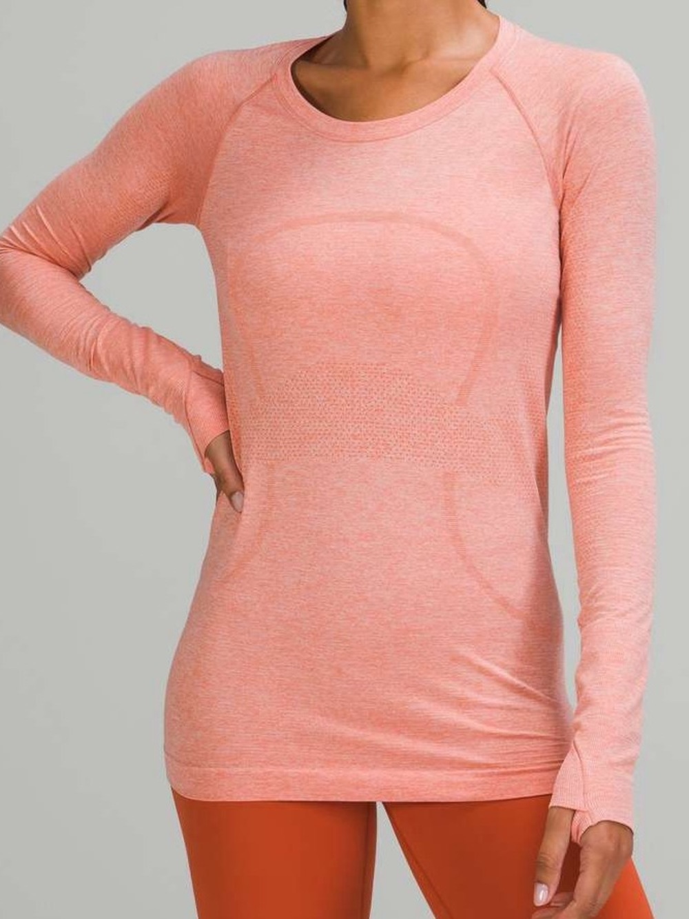 Lululemon Swiftly Tech Long Sleeve Shirt 2.0 Pink Savannah / Pink Mist